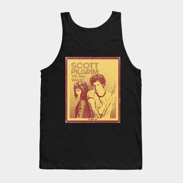 Scott Pilgrim and Ramona Flowers Tank Top by SerenityByAlex